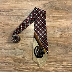 Vintage 90s Ralph Lauren fishing pole tie